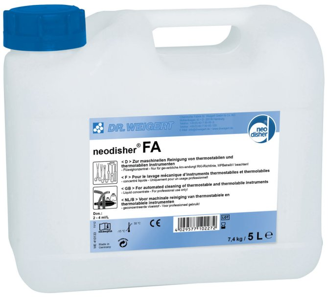 neodisher FA alkalischer Reiniger - 5 Liter Kanister