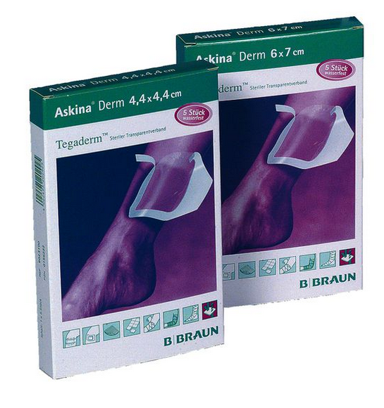 B. Braun Askina® Derm 6,0 x 7,0 cm - 100 Stück