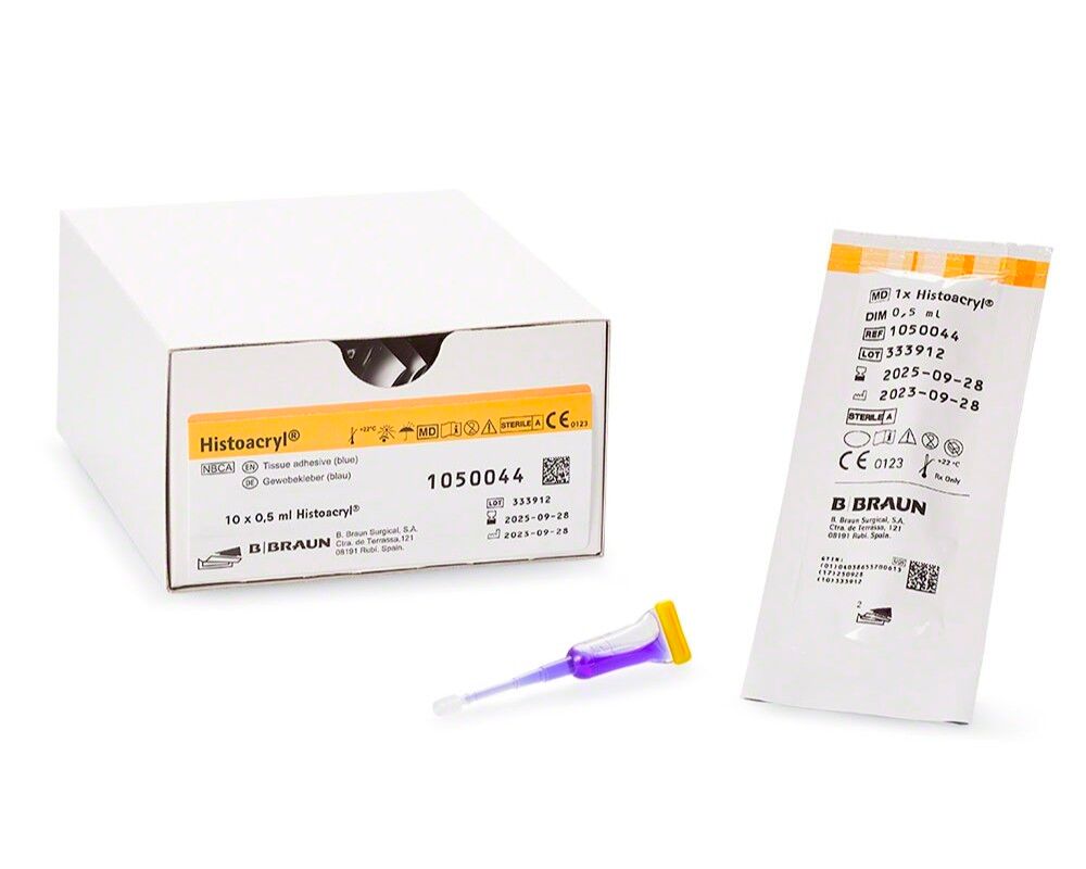 B. Braun Histoacryl® Gewebekleber  - 0,5 ml - 5 Stück