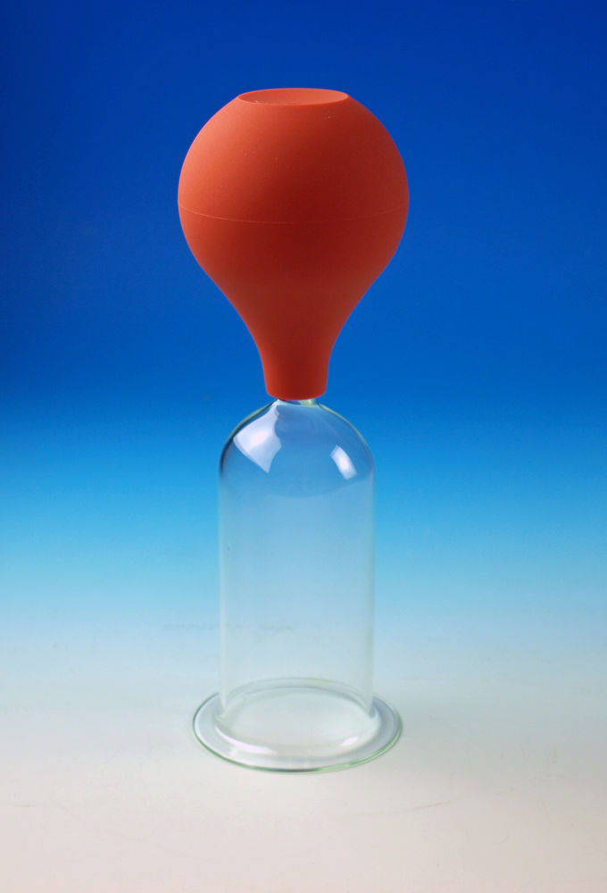 Massageglas mit Ball - 5 cm - Gr. 6 - 1 Stück