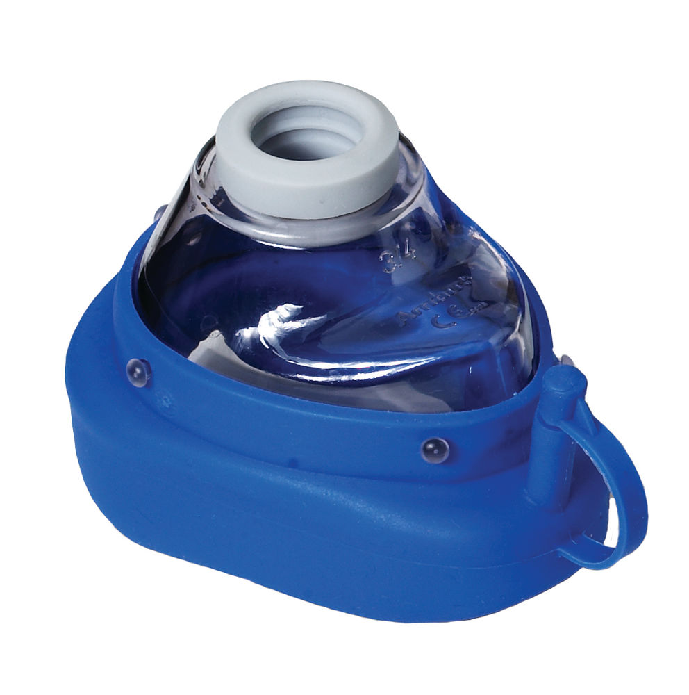 Ambu® Transparente Silikon-Gesichtsmaske Erwachsene/Jugendliche Gr. 3/4 - 1 Stück