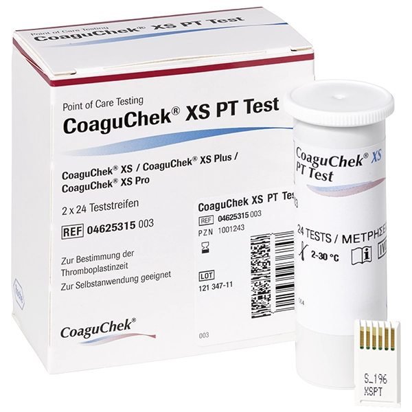 CoaguChek XS PT-Test - 2 x 24 Stück