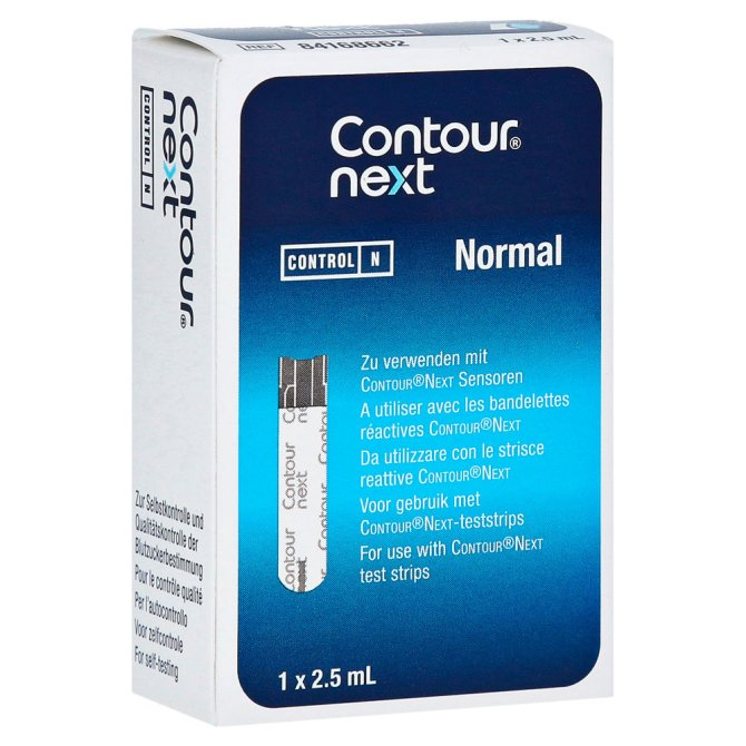 ASCENSIA Contour Next Kontrolllösung normal, 2,5 ml - 1 Stück