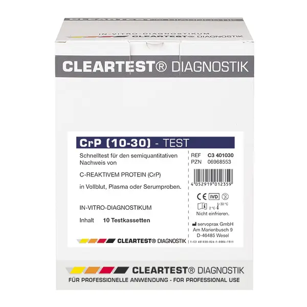 CLEARTEST CrP (10/30) - 10 Teste