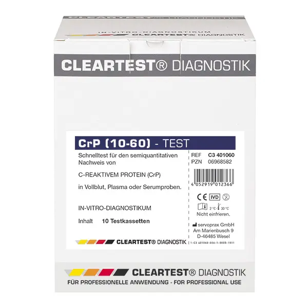 CLEARTEST CrP (10/60) - 10 Teste