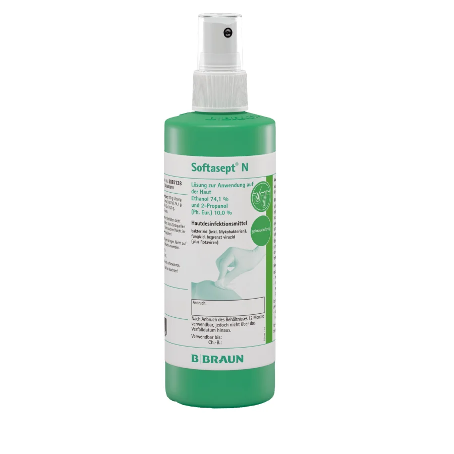 B.Braun Hautdesinfektion Softasept® N - Sprühflasche - 250 ml - farblos