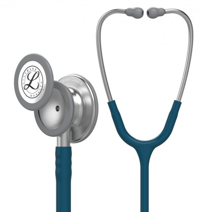 Original Littmann Classic III Stethoskop - Edelstahl - karibikblau