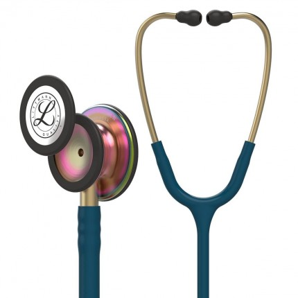 Original Littmann Classic III Stethoskop - Regenbogen Edition - karibikblau