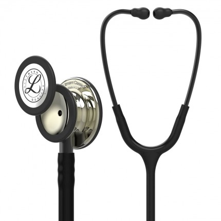 Original Littmann Classic III Stethoskop - Champagner Edition - schwarz