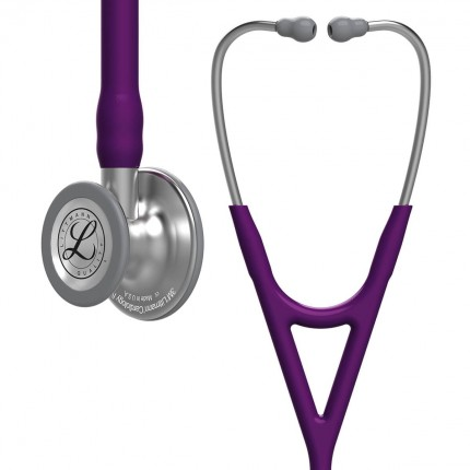 Original Littmann Cardiology IV Stethoskop - Edelstahl - pflaume