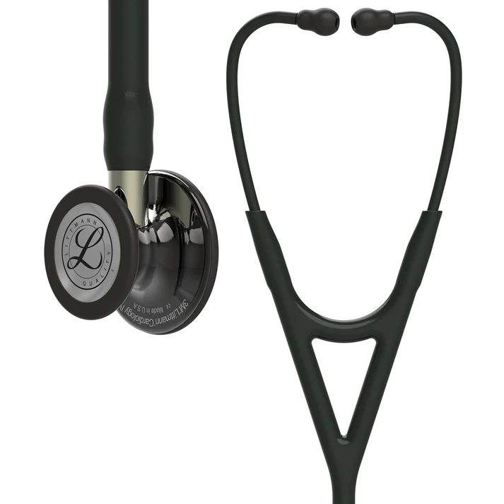 Original Littmann Cardiology IV Stethoskop - Hochglänzend Smoke/Schwarz/Farbe