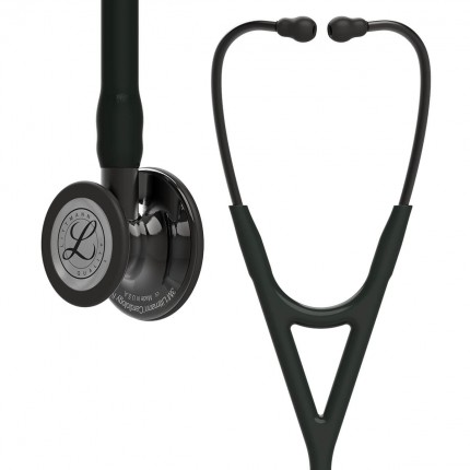 Original Littmann Cardiology IV Stethoskop - Hochglänzend Smoke/Schwarz/Farbe