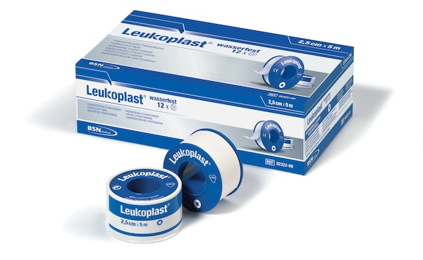 Leukoplast® wasserfest BSN, 1,25 cm x 5 m, 24 Stück