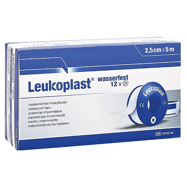 Leukoplast® wasserfest BSN, 2,5 cm x 5 m, 12 Stück