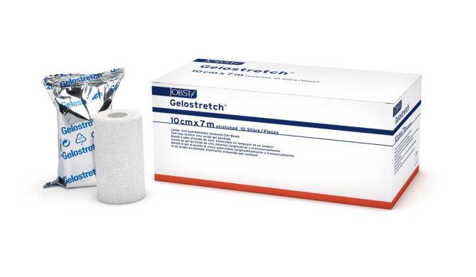 essity Zink-Gel-Binde Gelostretch®, 10 cm x 5 m, 10 Stück