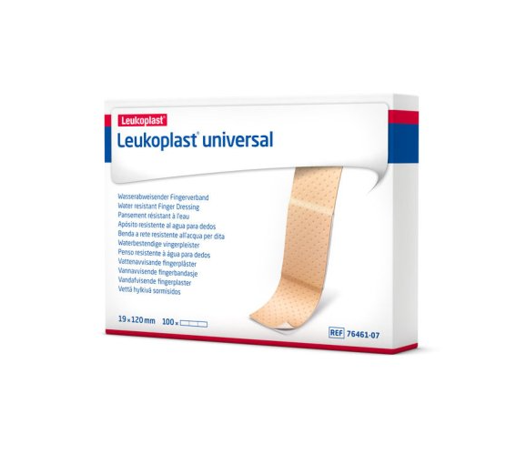 essity Leukoplast® Universal waterresistant, 12 x 1,9 cm, 100 Stück