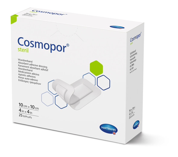 Hartmann Cosmopor® steril Wundverband - 10 x 10 cm - 25 Stück