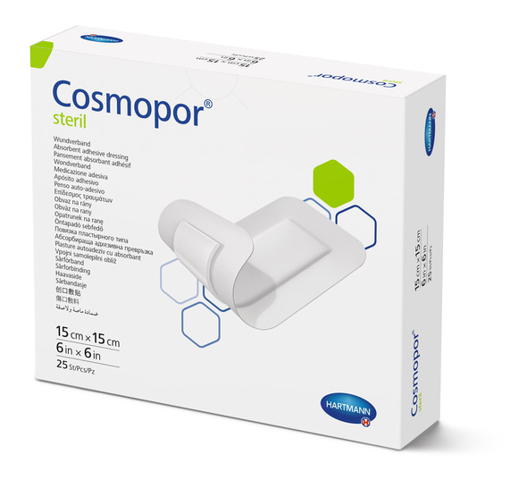 Hartmann Cosmopor® steril Wundverband - 15 x 15 cm - 25 Stück