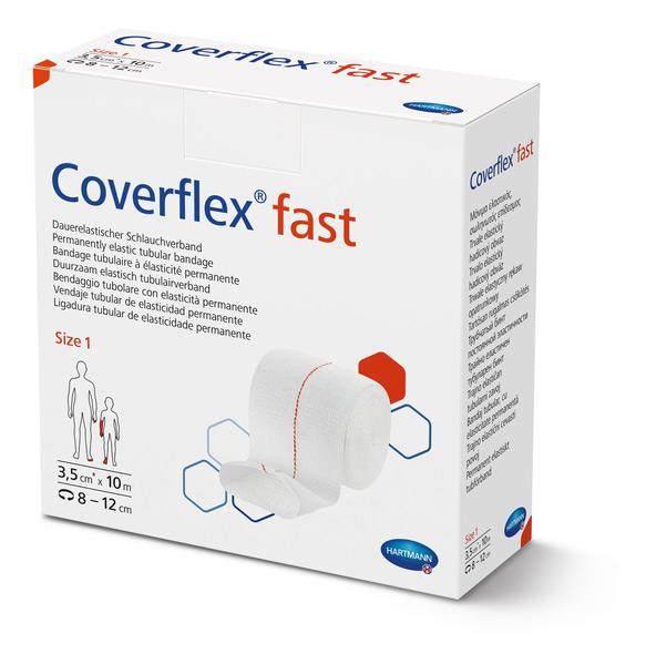 Hartmann Schlauchverband Coverflex fast - 3,5 cm x 10 m - Gr. 1 