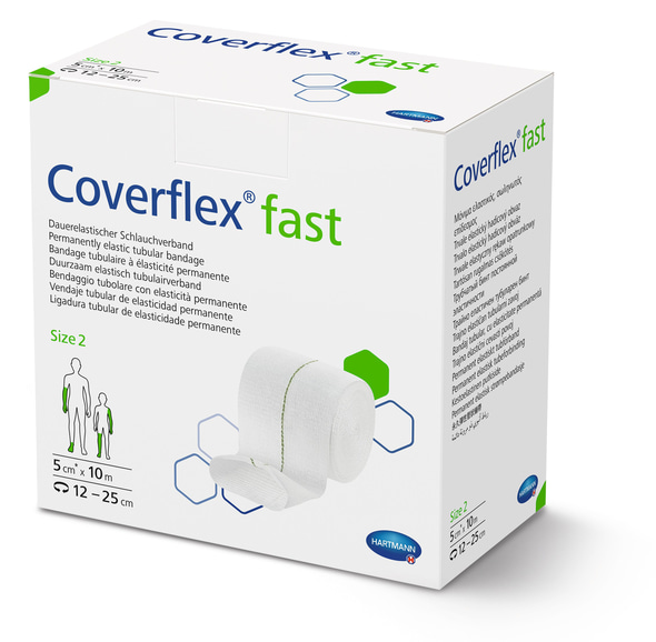 Hartmann Schlauchverband Coverflex fast - 3,5 cm x 10 m - Gr. 2