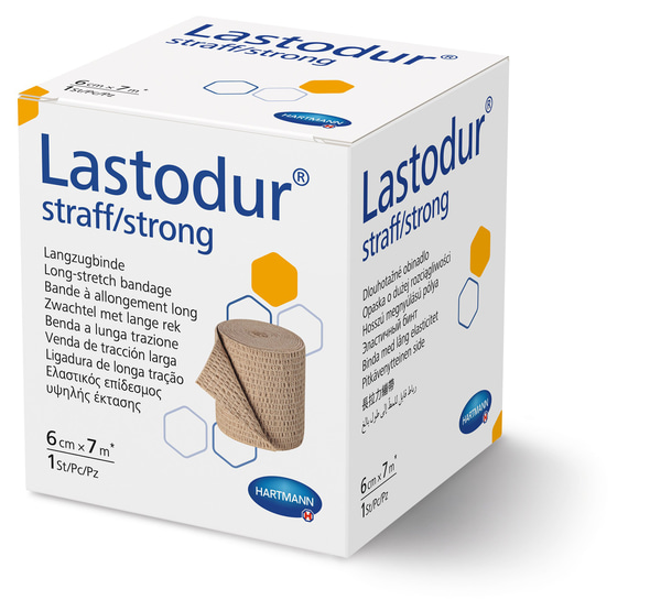Lastodur straff/strong Hartmann - 6 cm x 7 m, 1 Stück