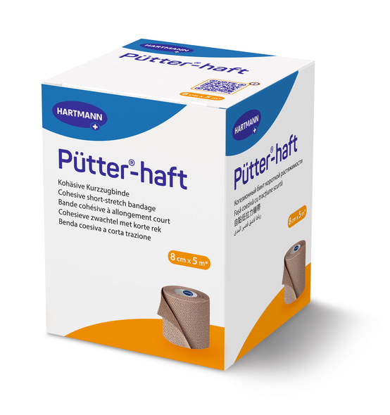 Pütter-Haft Binde Hartmann - 8 cm x 5 m