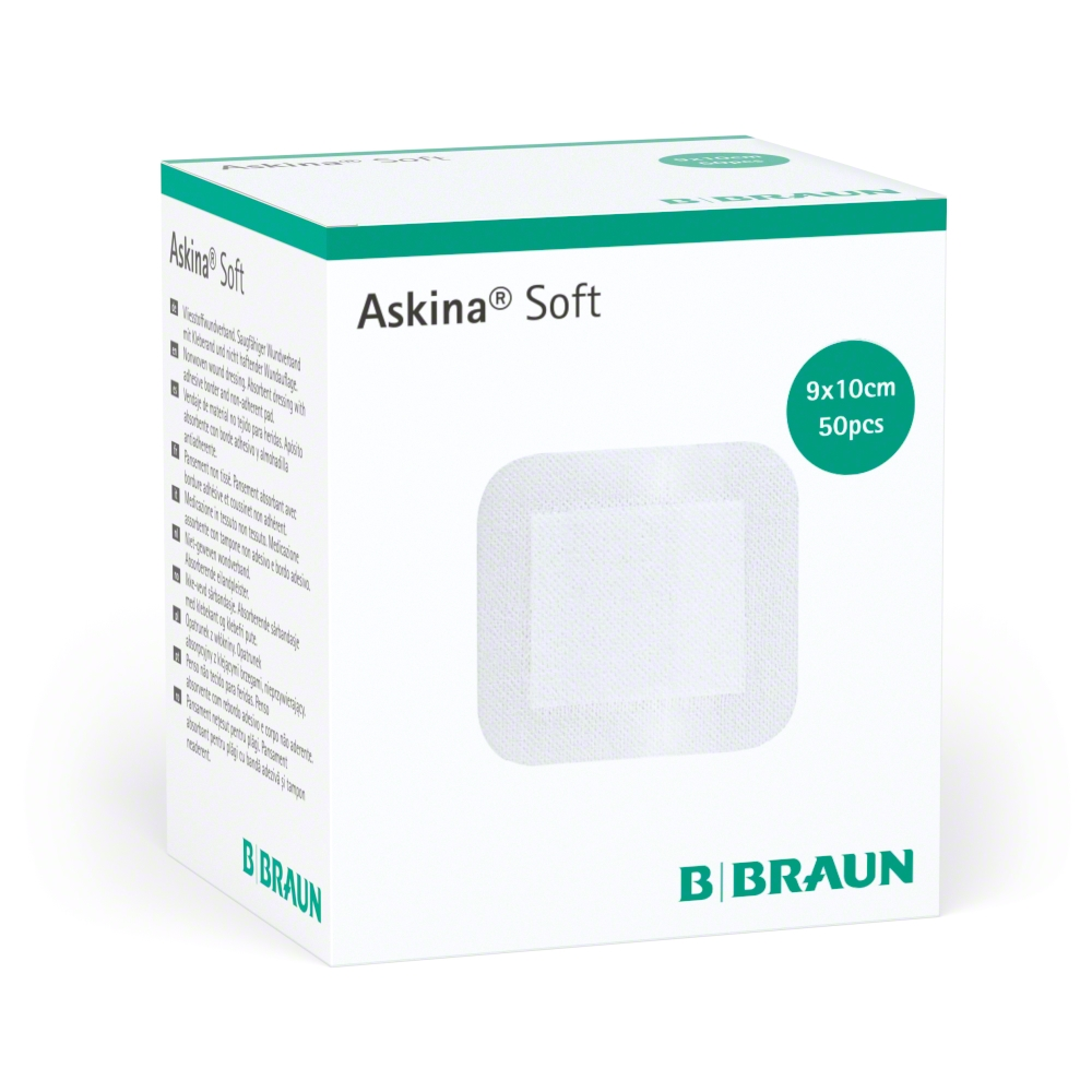 B.Braun Wundverband Askina® Soft steril, 5 x 7,5 cm, 50 Stück