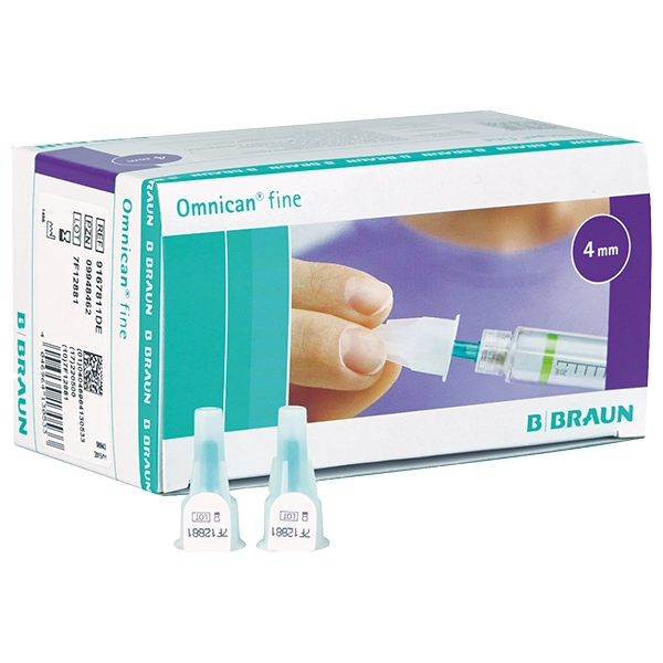 Omnican Fine Penkanülen - 31 G - 4 mm x 0,25 mm - 100 Stück