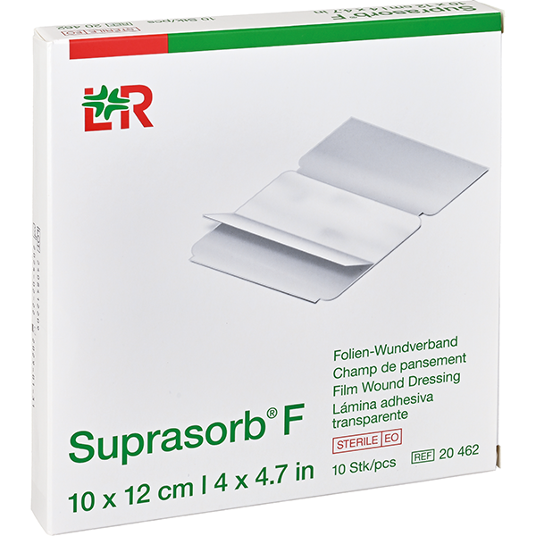 Suprasorb F Folien-Wundverband - 5 x 7 cm - steril, einzeln eingesiegelt