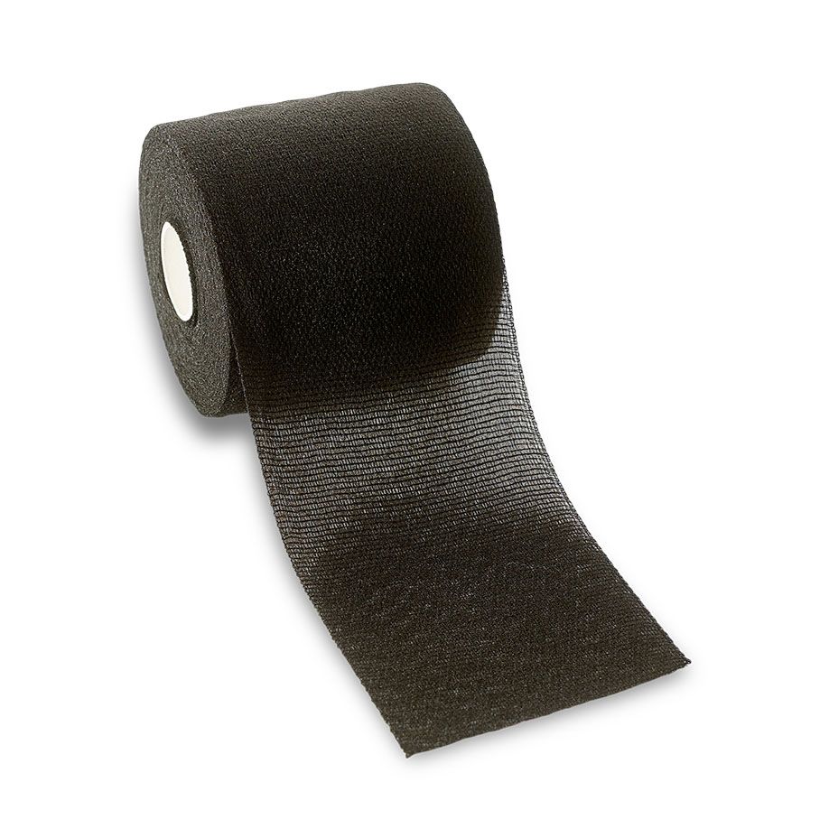 miro-haft fein color - elastische Fixierbinde fein - schwarz - 10 cm x 20 m - 1 Stück