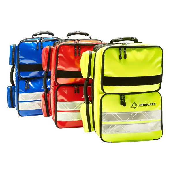 Lifebox Soft Backpack (leer) - 53 x 40 x 23 cm - schwarz / blau - 1 Stück