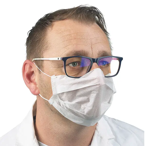 Mediware Einweg Mund-Nasen-Bedeckung 1-lagig, 100 Stück