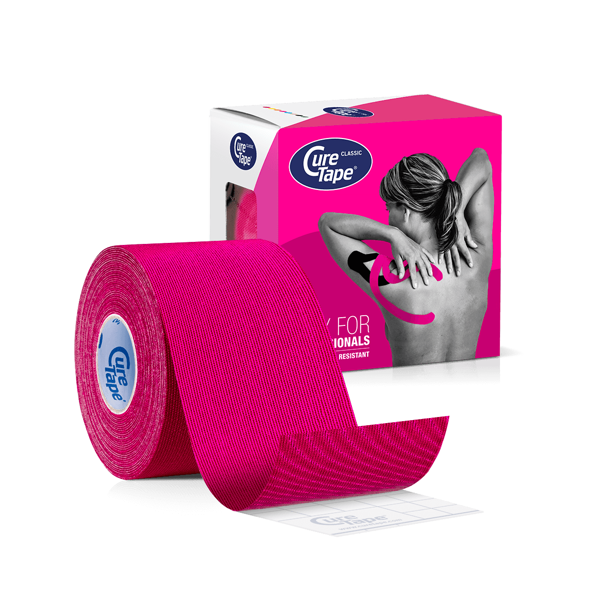 CureTape Classic Kinesiotape - 5 m x 5 cm - pink