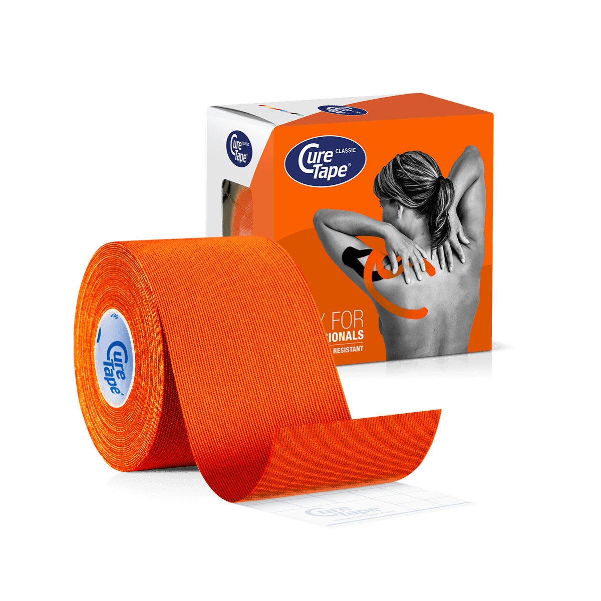 CureTape Classic Kinesiotape - 5 m x 5 cm - orange