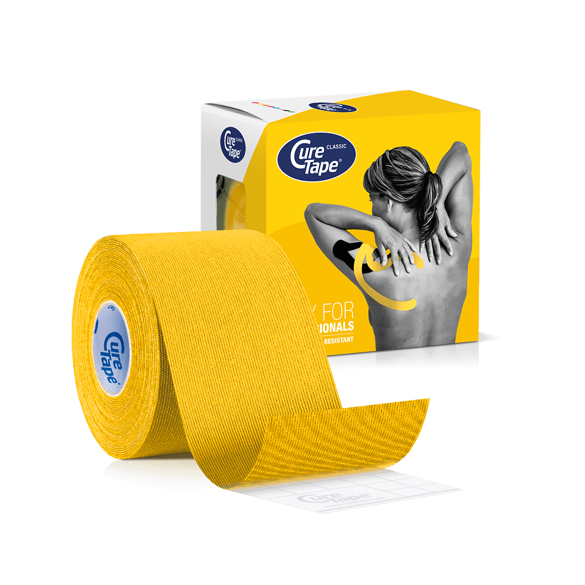 CureTape Classic Kinesiotape- 5 m x 5 cm - gelb