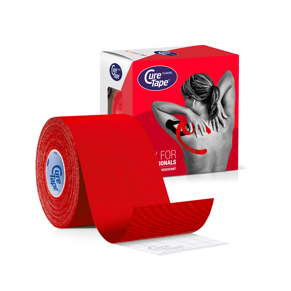 CureTape Classic Kinesiotape - 5 m x 5 cm - rot