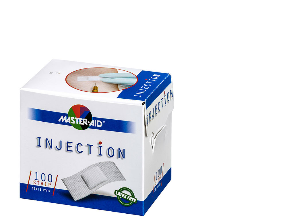 Trusetal INJECTION color Injektionspflaster von der Rolle - weiß - 100 Stück
