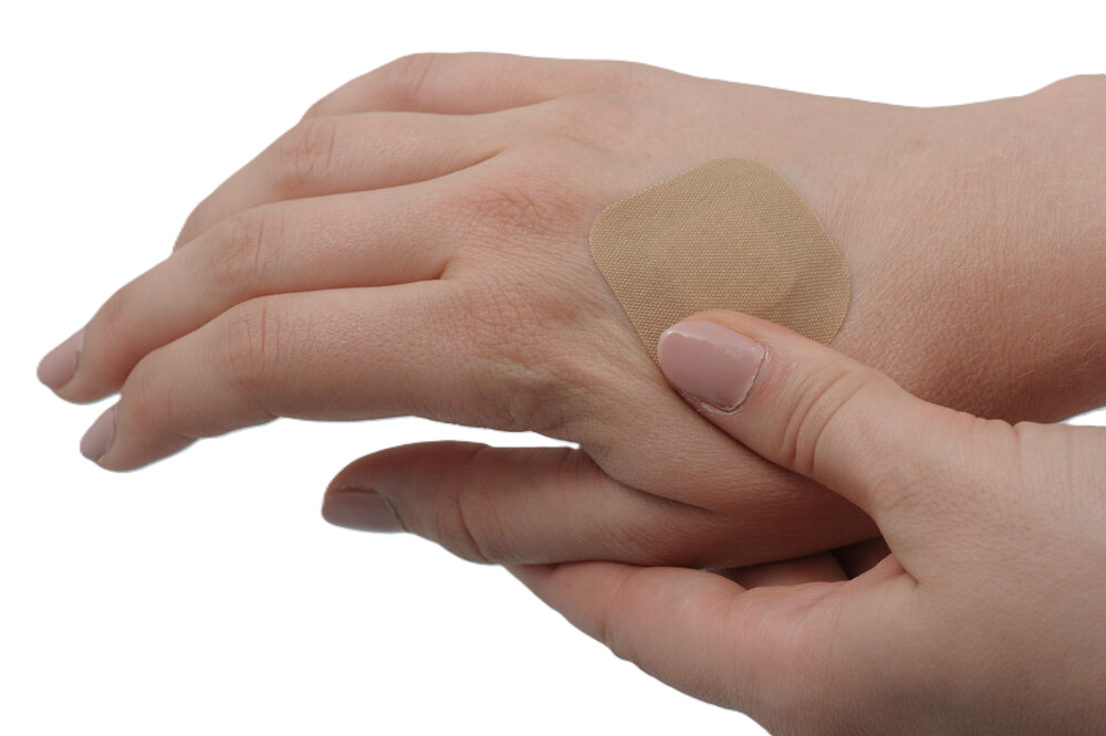 Trusetal Forte Elastic Pflasterstrips Quadratisch - 38 x 38 mm - 100 Stück