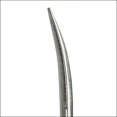 Fuhrmann Einmal-Schere Präparierschere stumpf/stumpf, 11,5 cm, gebogen - 25 Stück