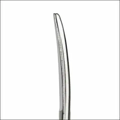 Fuhrmann Einmal-Schere chir. stumpf/spitz, 14,5 cm, gebogen - 25 Stück