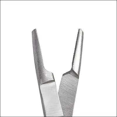 Fuhrmann Einmal-Nadelhalter Nadelhalter mit Schere - 14.5 cm