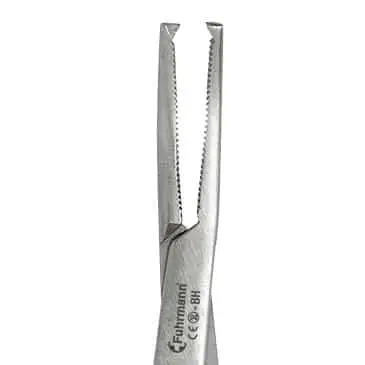 Fuhrmann Micro-Mosquito-Klemme 12,5 cm - chirurgisch gebogen - 25 Stück