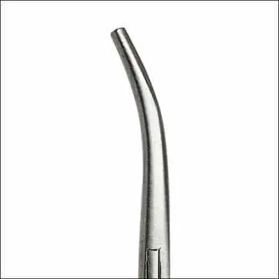 Fuhrmann Micro-Mosquito-Klemme 12,5 cm - chirurgisch gebogen - 25 Stück