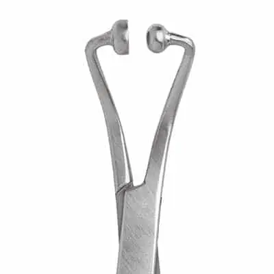 Fuhrmann Einmal-Backhaus-Tuchklemme stumpf, 11,5 cm