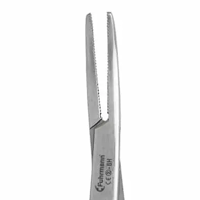 Fuhrmann Halsted-Mosquito-Klemme 13,0 cm - anatomisch, gebogen - 25 Stück