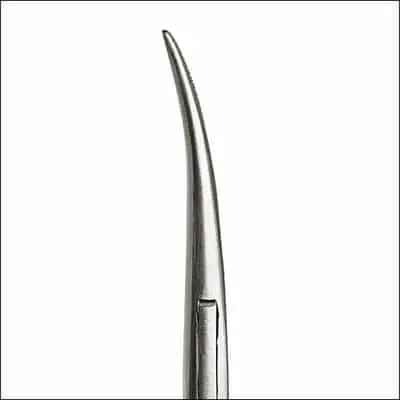 Fuhrmann Mosquito-Klemme 12,5 cm - anatomisch, gebogen - 25 Stück