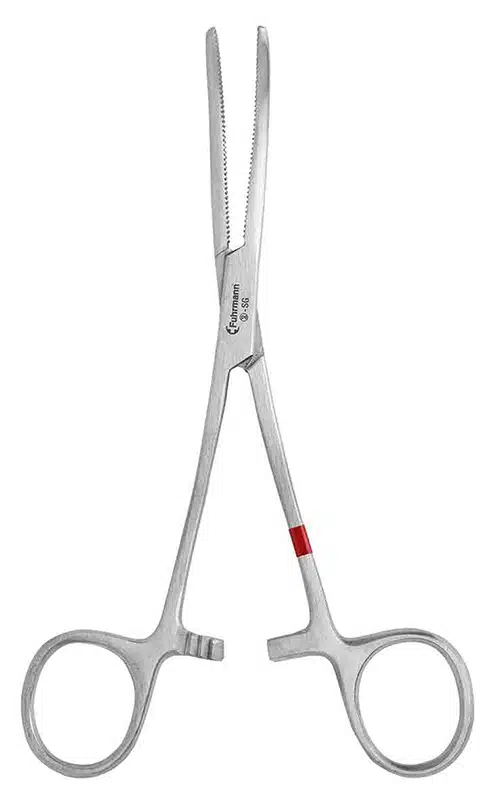 Fuhrmann Rochester Pean-Klemme 16,0 cm - anatomisch, gebogen - 25 Stück