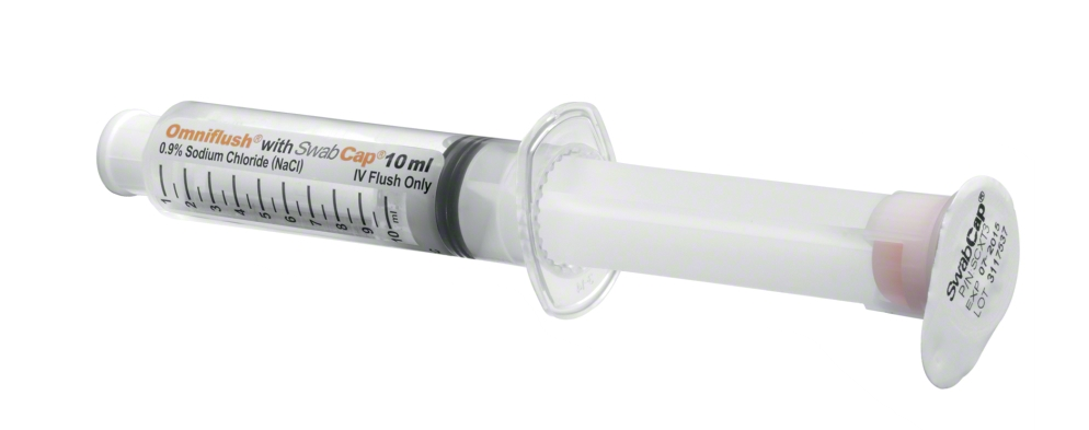 B. Braun Omniflush® Spülspritzen mit SwabCap® - 100 Stück