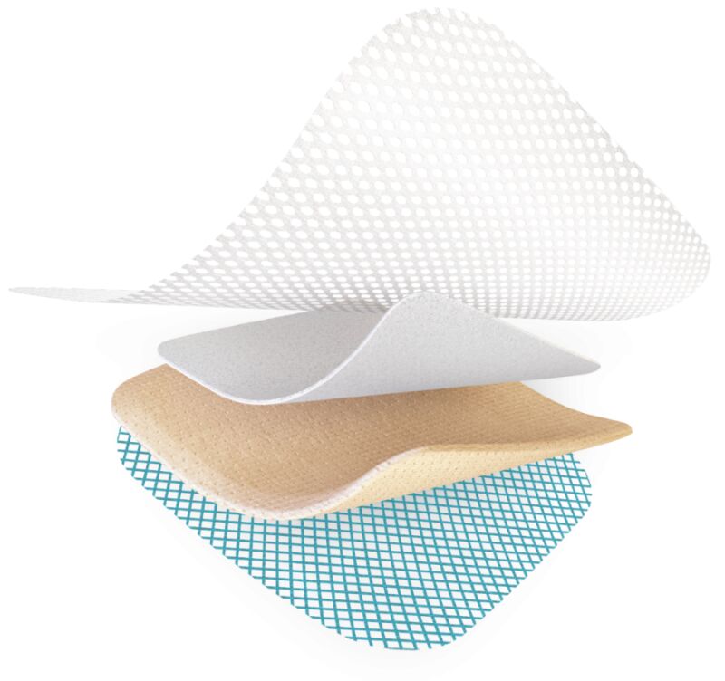 UrgoStart Plus Border Wundverband - 10 x 10 cm - 20 Stück