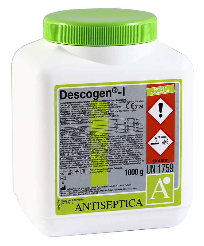 Descogen I-Granulat Reinigungspulver - 1 kg Dose